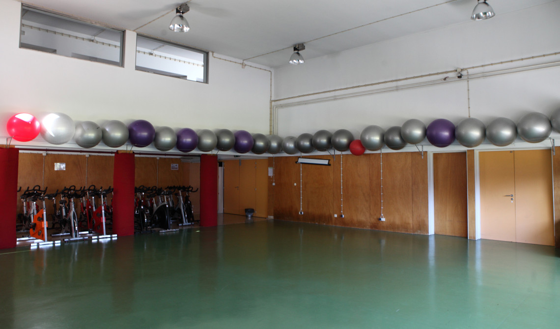 Sala de aulas do Complexo Desportivo de Gualtar