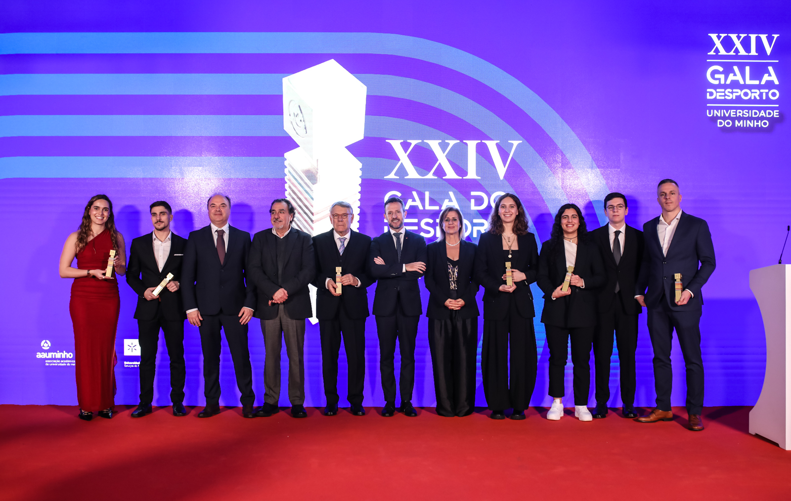 A imagem pode conter: Minho, Universidade, ser referência nacional, desporto e reforçou ambição