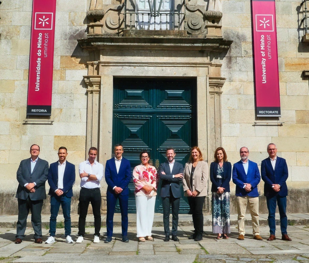 A imagem pode conter: dias, mandato, Reitoral, Equipa Reitoral assinala 100 dias