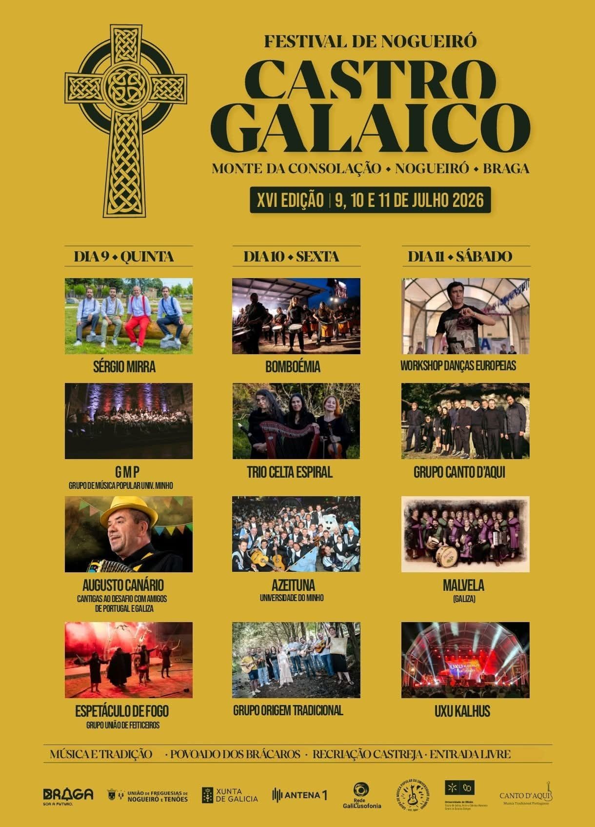 A imagem pode conter: Castro, Galaico, Festival, XVI Festival Castro Galaico