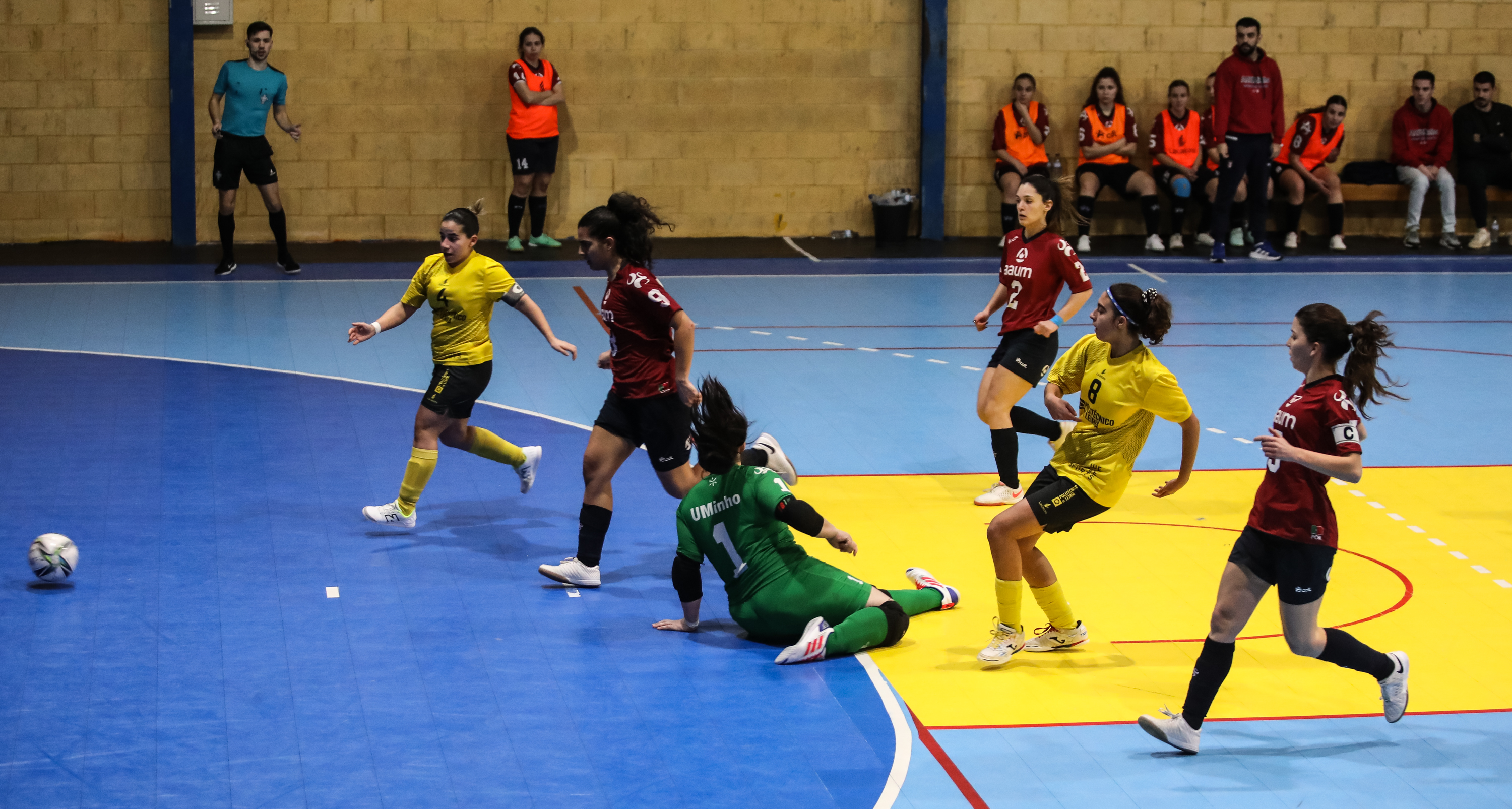 Imagem número 1 da galeria Jornada Concentrada de Apuramento Futsal F