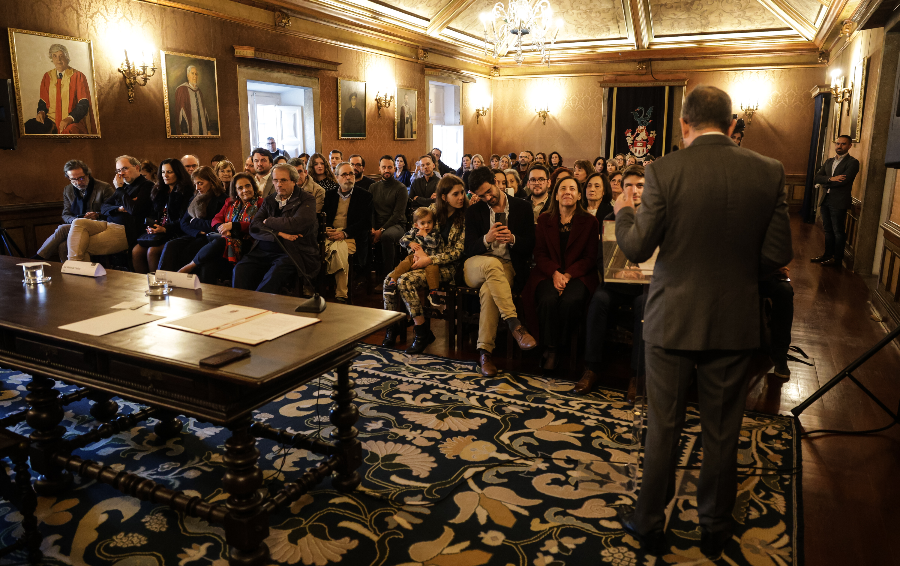 Imagem número 8 da galeria Tomada Posse Vice-Reitor Hernâni Gerós