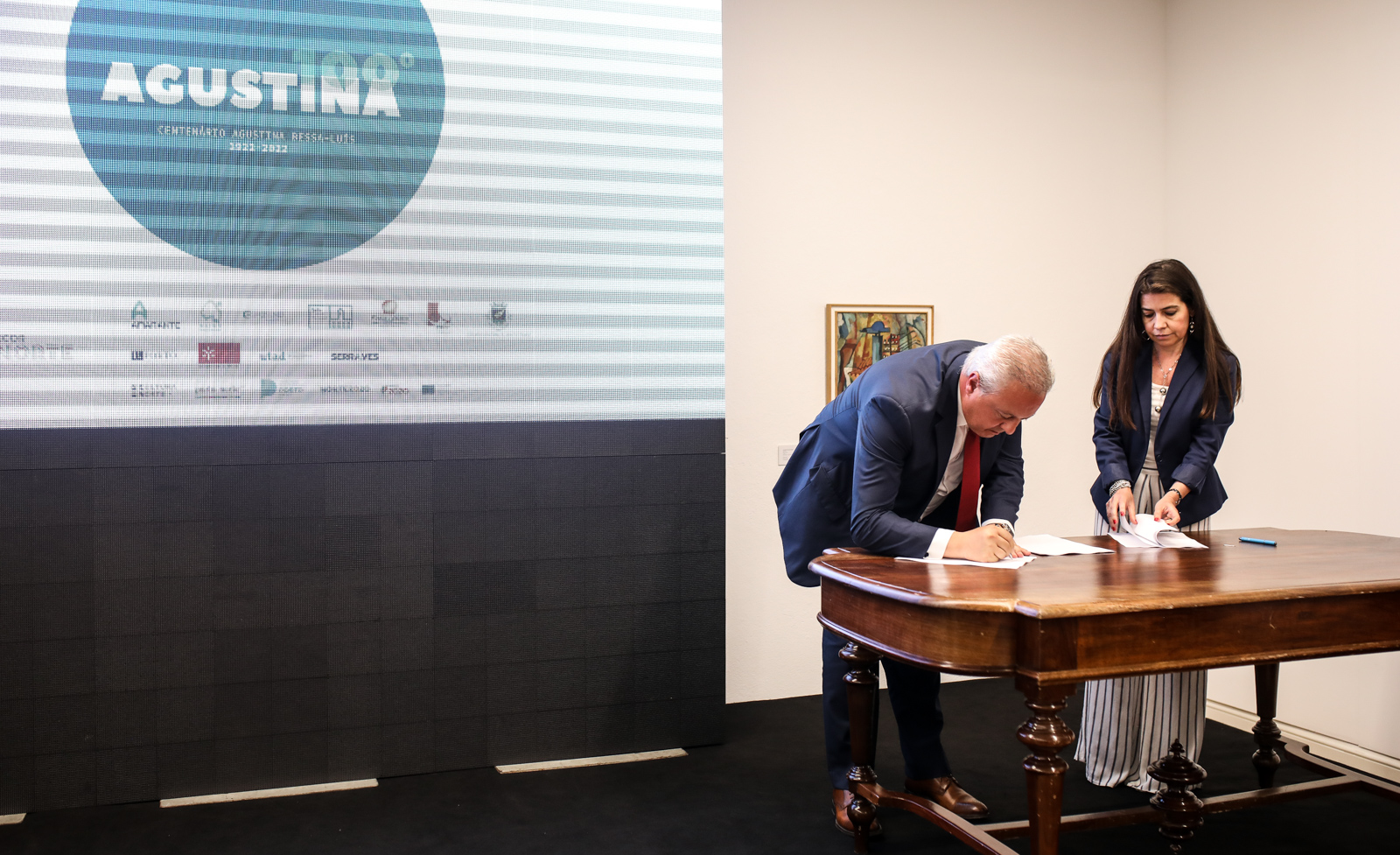 Imagem número 2 da galeria Protocolo Centenário Agustina Bessa Luis
