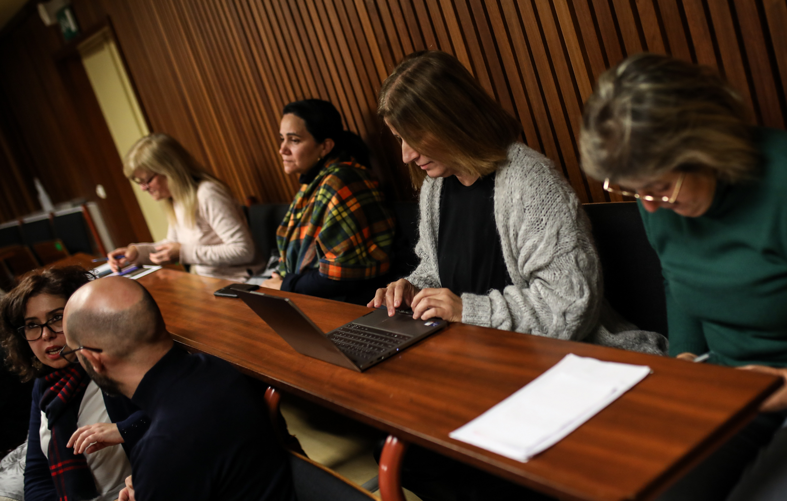 Imagem número 2 da galeria Reitor conversa com Escola de Enfermagem