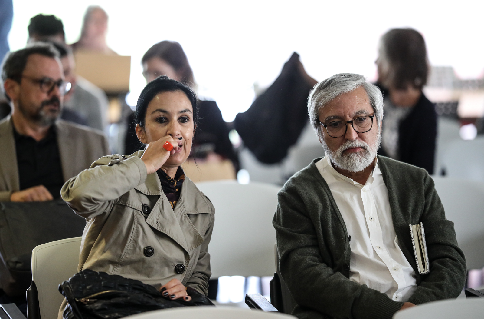 Imagem número 2 da galeria Reitor conversa com ICS