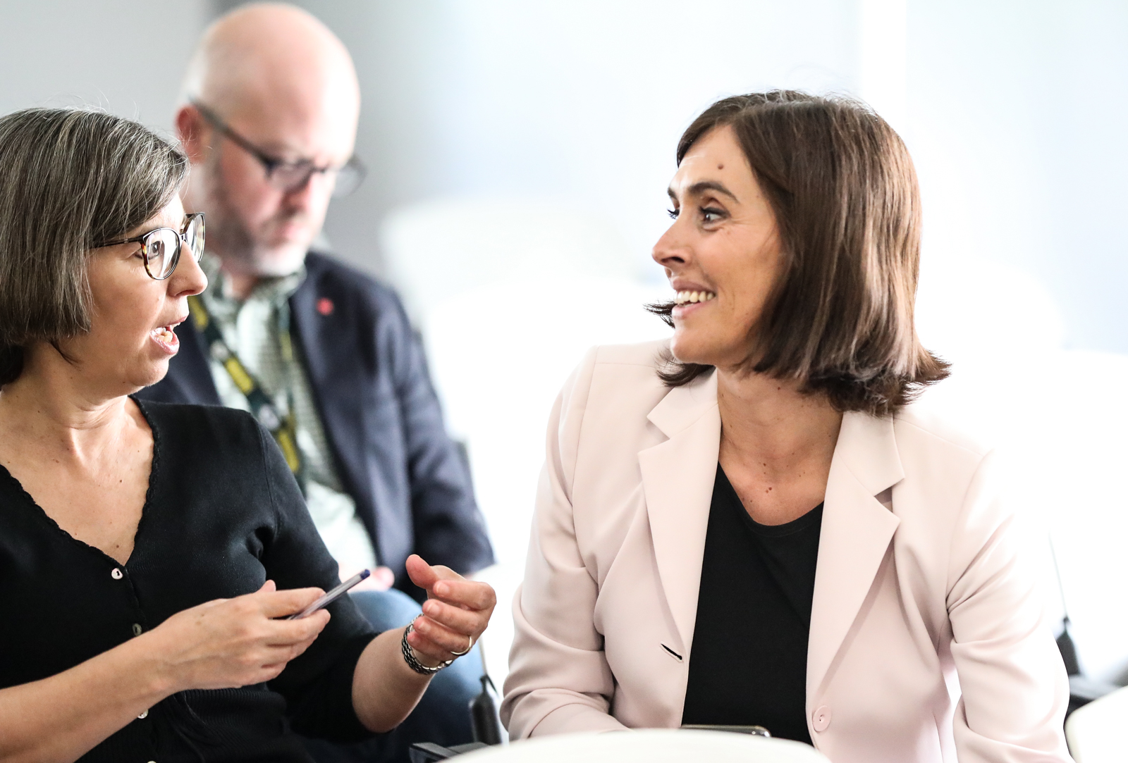 Imagem número 4 da galeria Reitor conversa com ICS