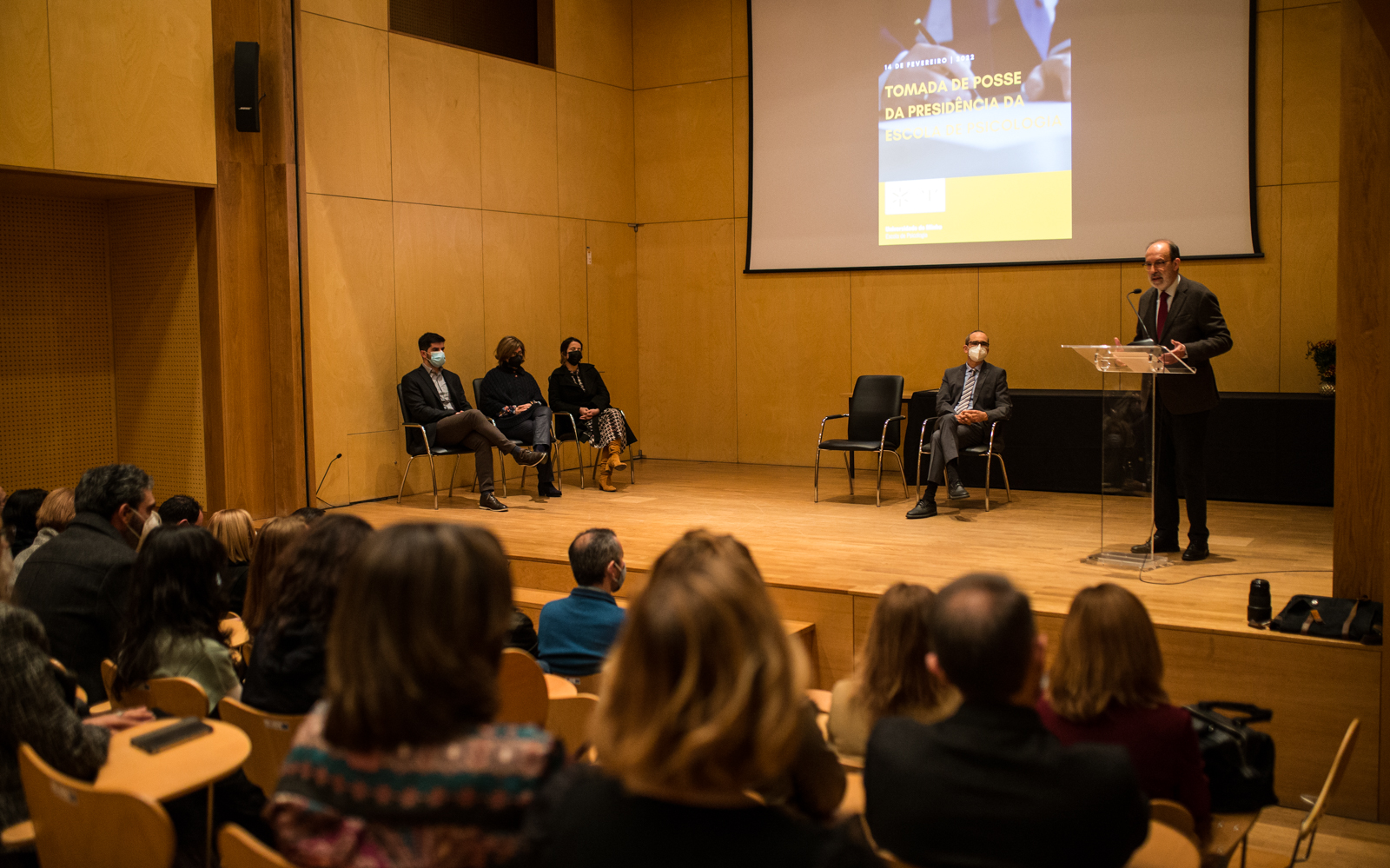 Imagem número 10 da galeria Tomada de posse Escola de Psicologia