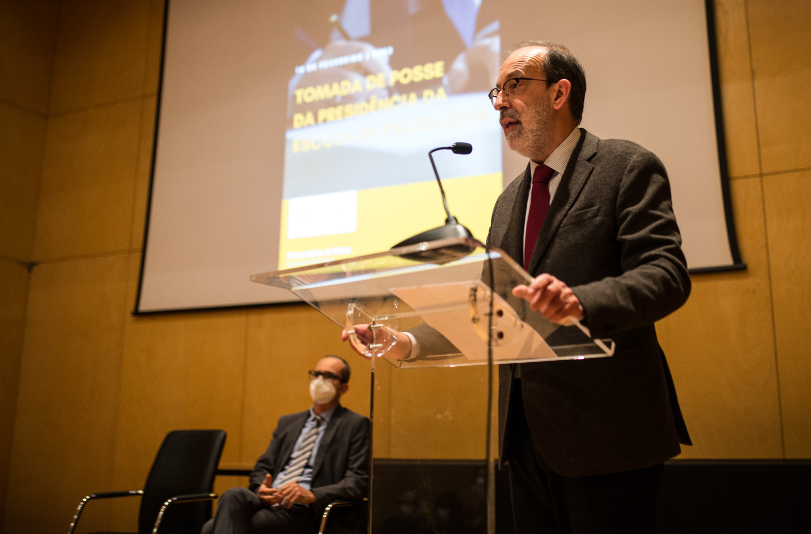 Imagem número 7 da galeria Tomada de posse Escola de Psicologia