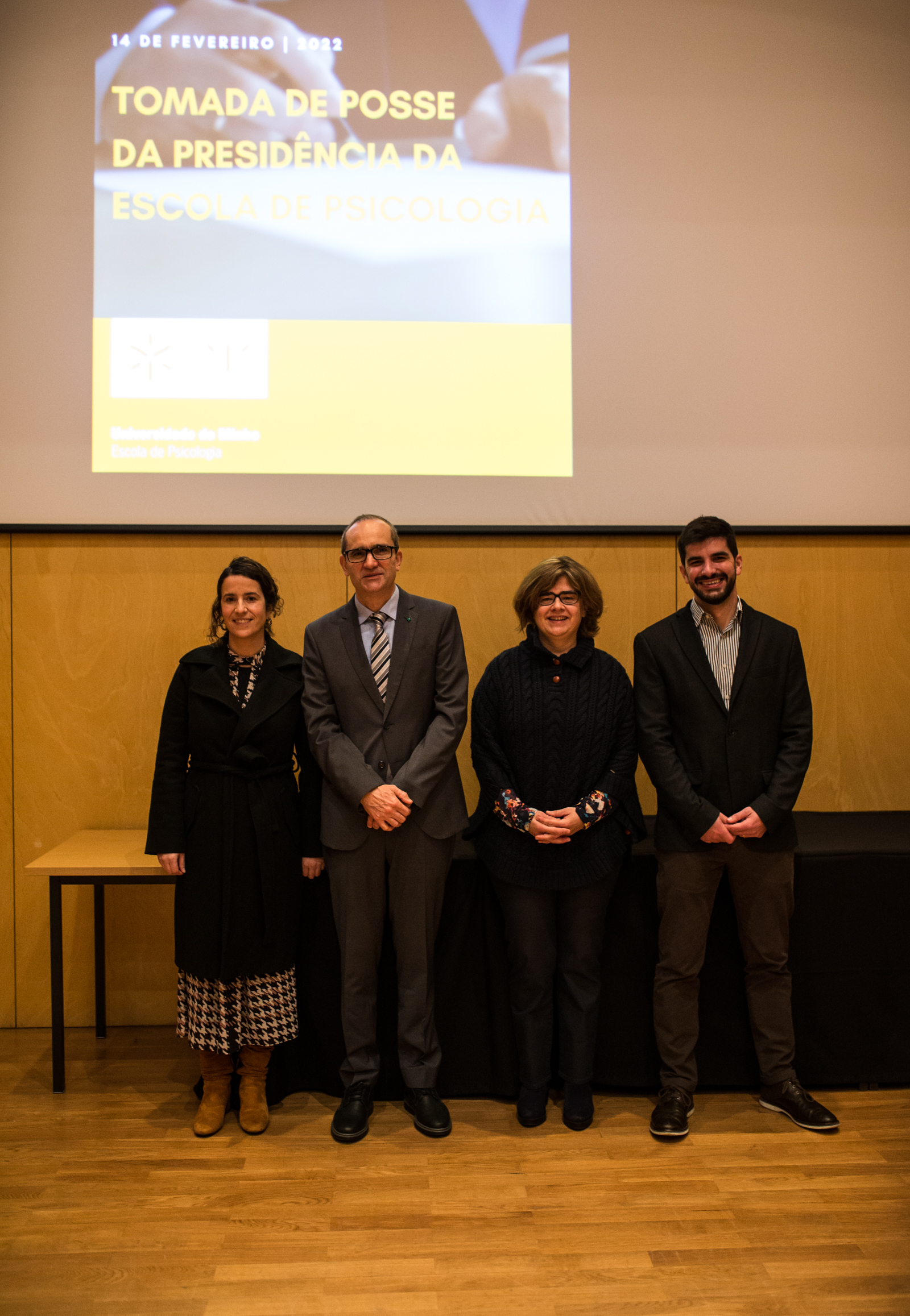 Imagem número 1 da galeria Tomada de posse Escola de Psicologia