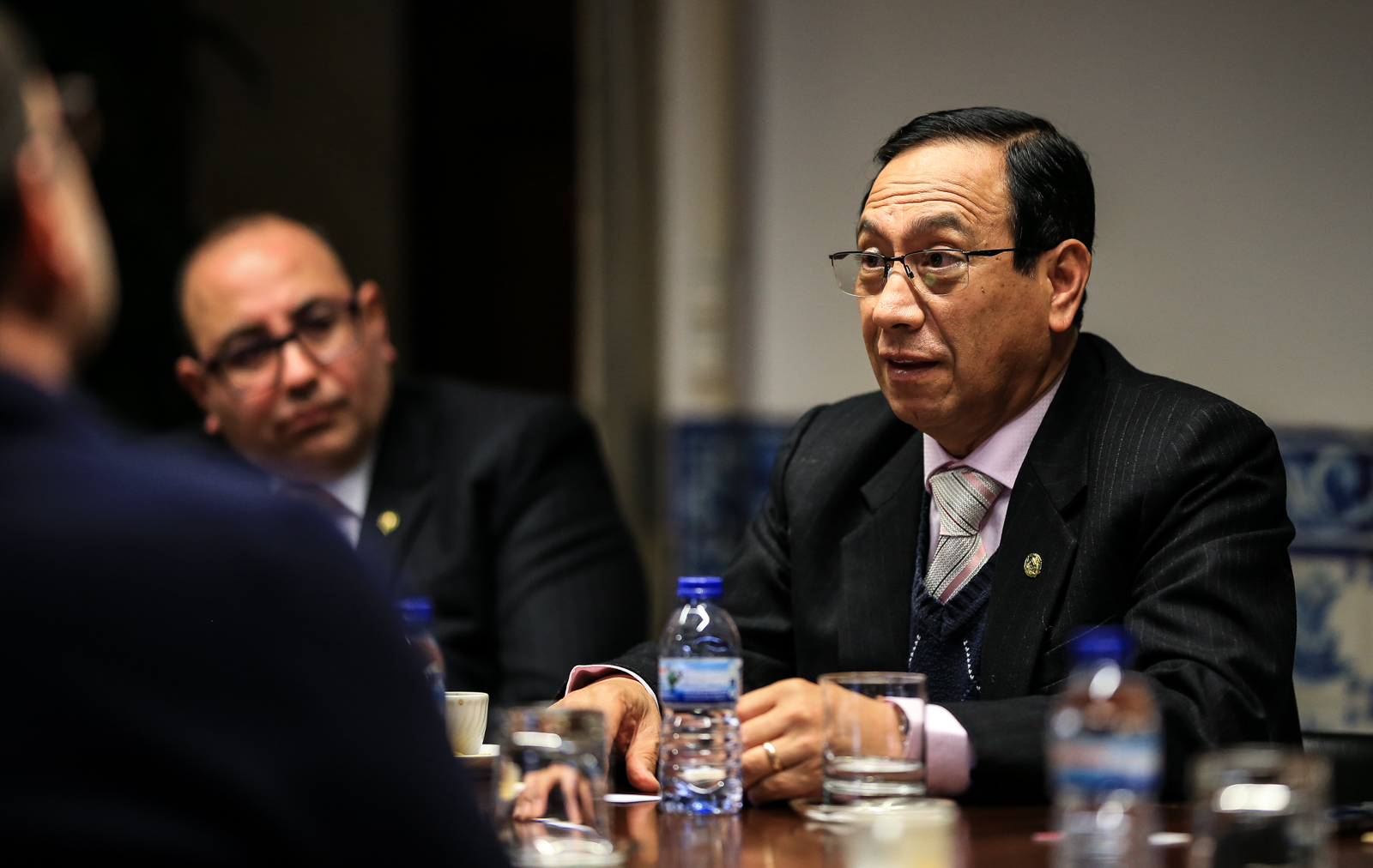 Imagem número 8 da galeria Visita do Reitor da Universidade do Peru