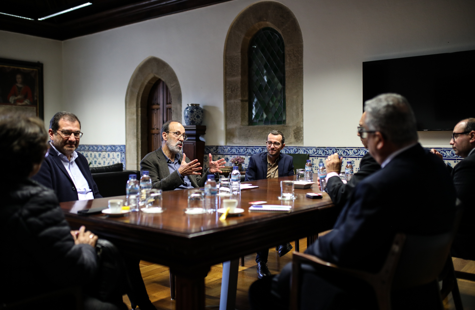 Imagem número 7 da galeria Visita do Reitor da Universidade do Peru