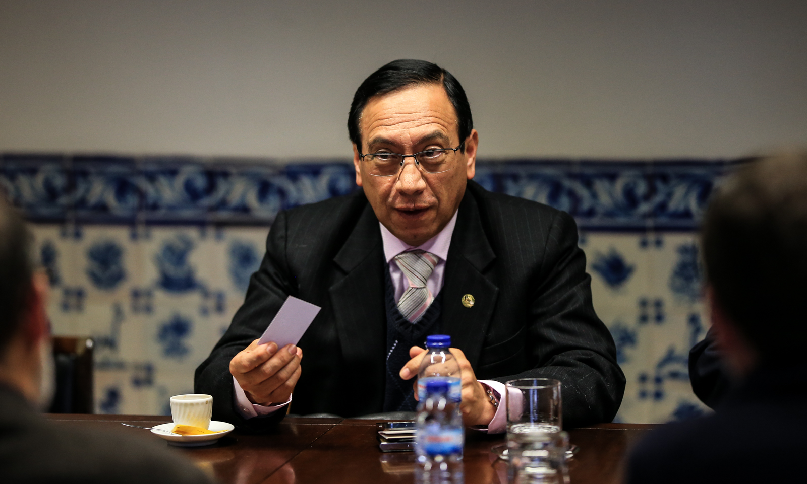 Imagem número 9 da galeria Visita do Reitor da Universidade do Peru