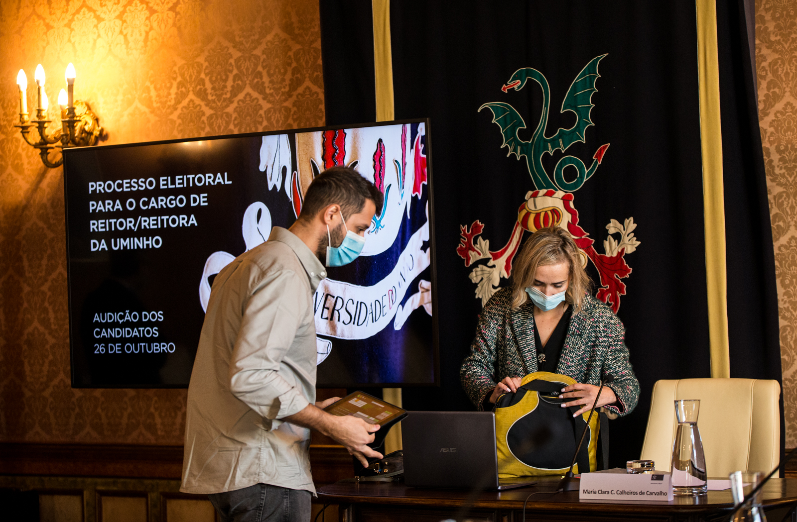 Imagem número 4 da galeria Audição dos candidatos a Reitor