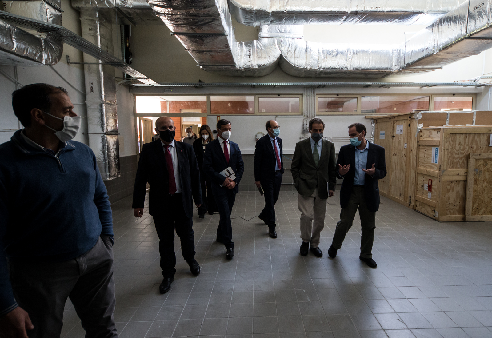 Imagem número 7 da galeria Ministro visita futuro Pólo da UMinho em Famalicão