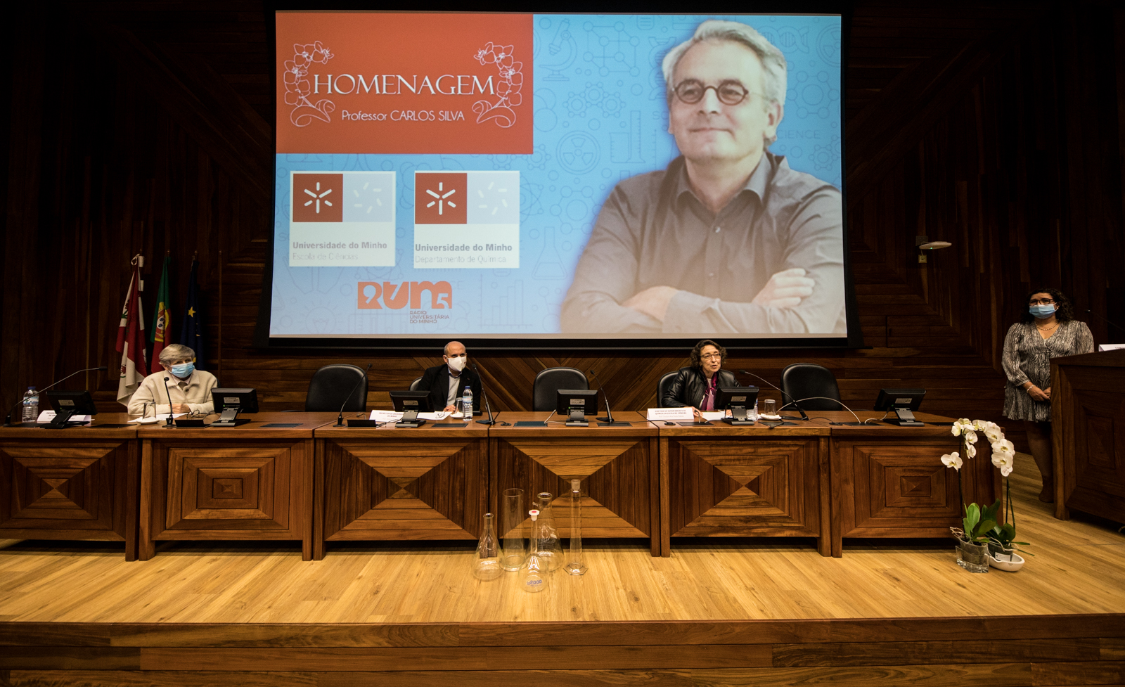 Imagem número 10 da galeria Homenagem Professor Carlos Silva