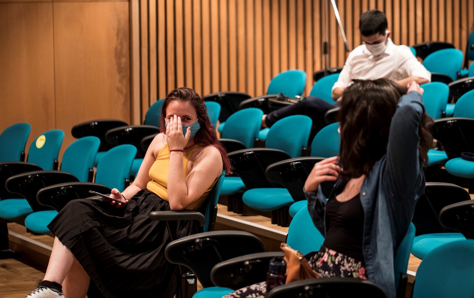 Imagem número 4 da galeria Reitor reúne com os Alunos