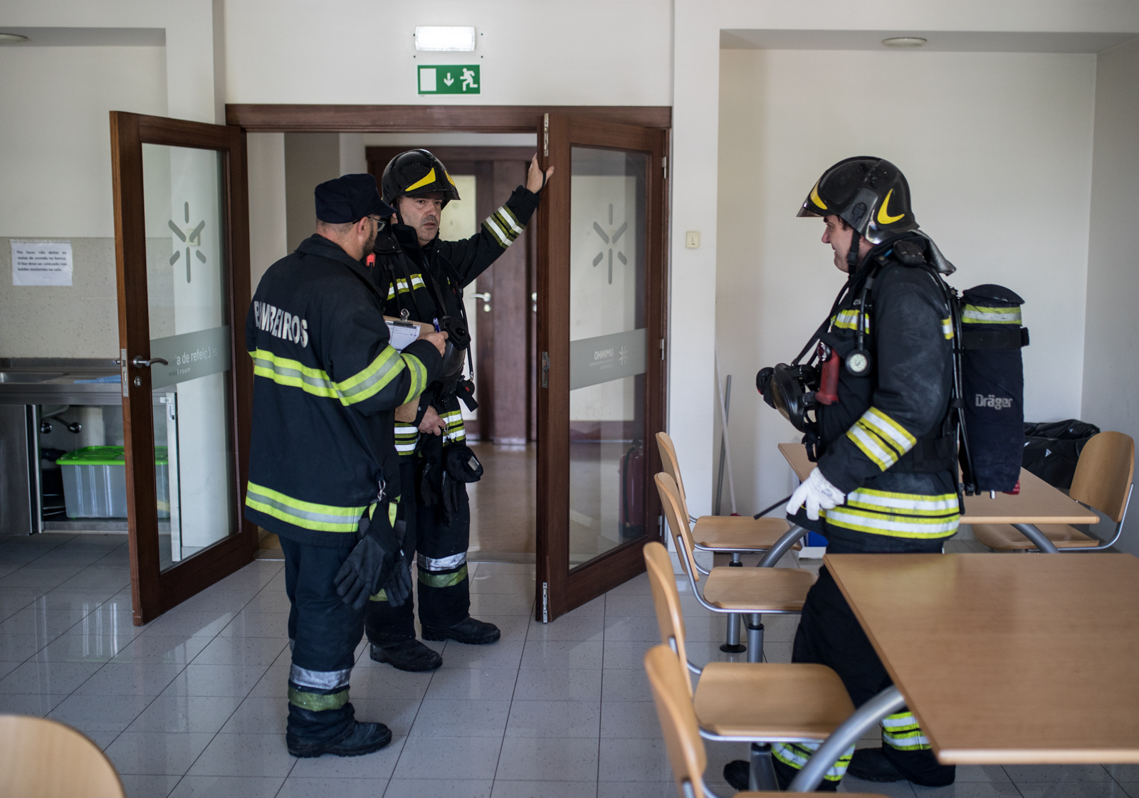Imagem número 5 da galeria Simulacro Incêndio nos SASUM