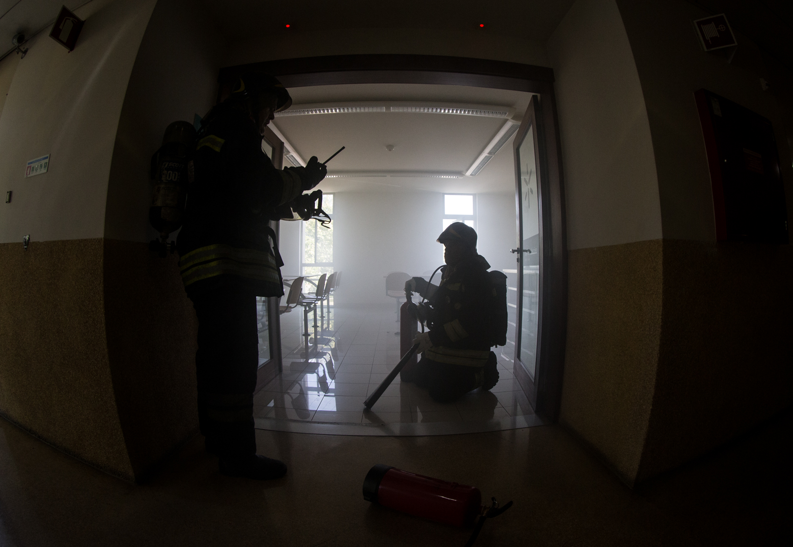 Imagem número 4 da galeria Simulacro Incêndio nos SASUM