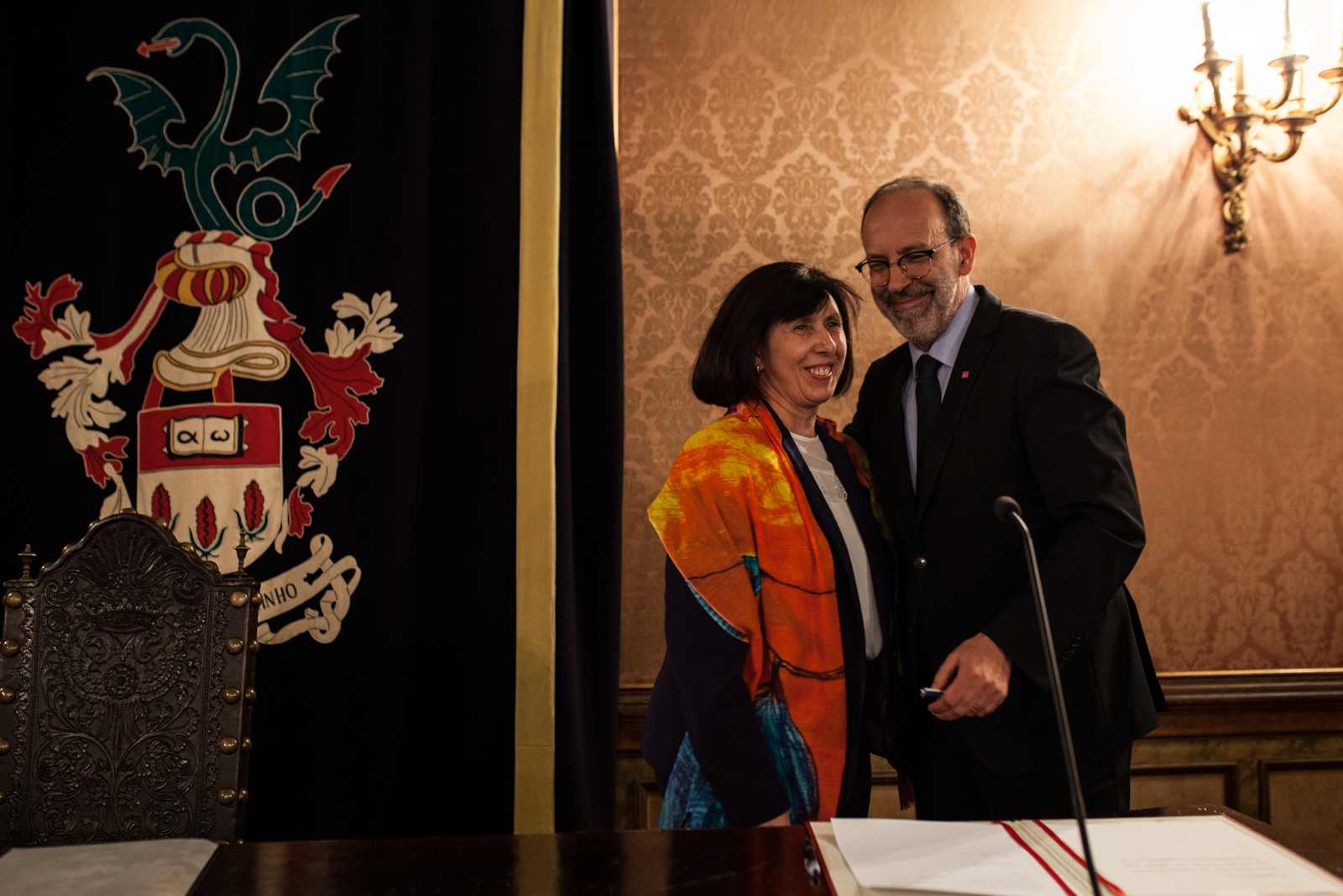 Imagem número 3 da galeria Tomada Posse Vice-Reitora Laurinda Leite