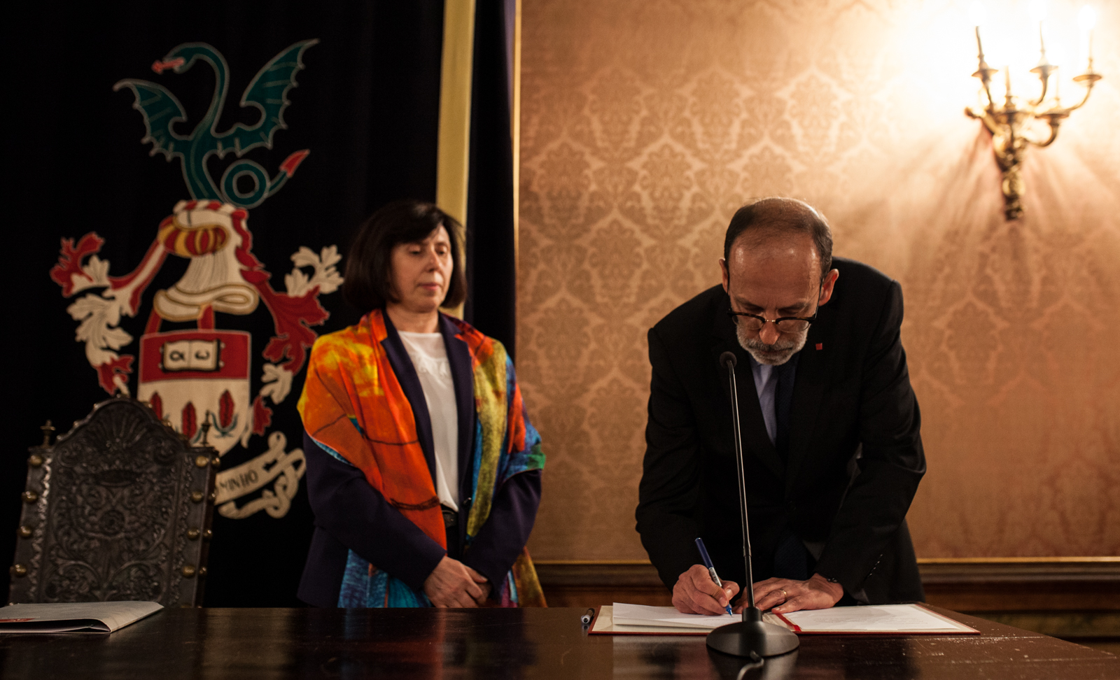 Imagem número 5 da galeria Tomada Posse Vice-Reitora Laurinda Leite