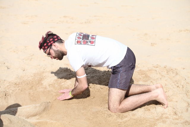 Imagem número 1 da galeria Gata na Praia