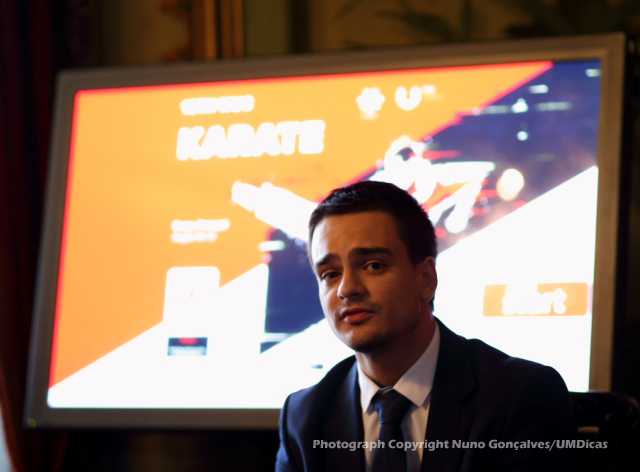 Imagem número 2 da galeria Apresentação do Mundial Universitário de Karaté