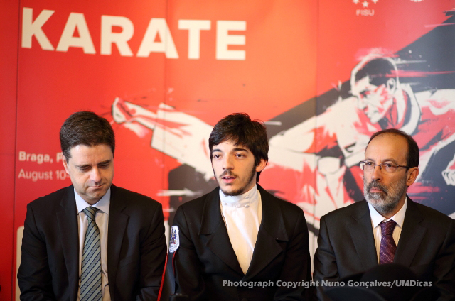 Imagem número 7 da galeria Apresentação do Mundial Universitário de Karaté