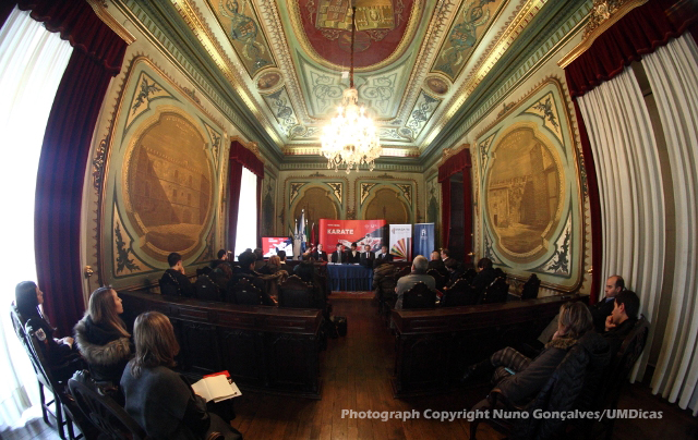 Imagem número 9 da galeria Apresentação do Mundial Universitário de Karaté