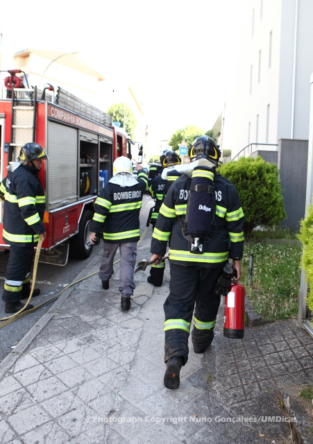 Imagem número 2 da galeria Simulacro Incêndio nos SASUM