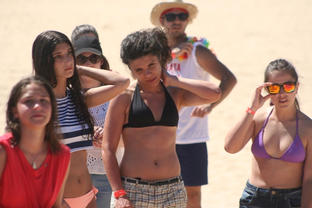 Imagem número 1 da galeria Gata na Praia