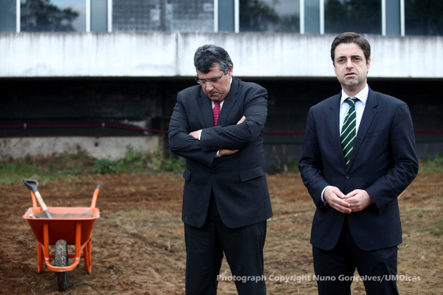 Imagem número 7 da galeria Lançamento da primeira pedra do Biotério