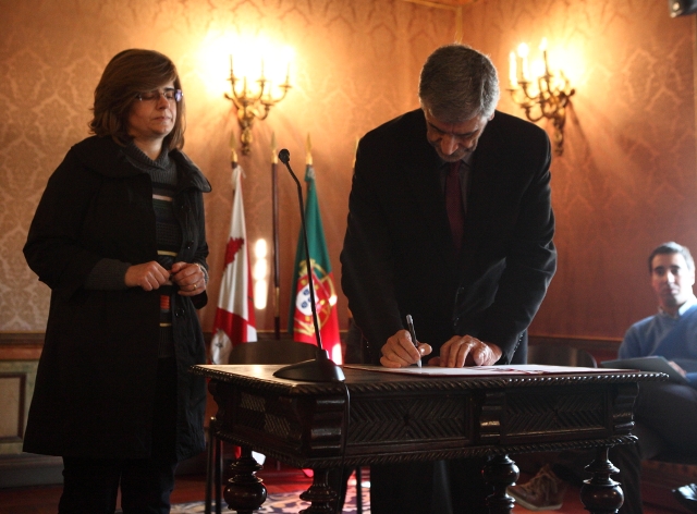 Imagem número 2 da galeria Tomada de posse Provedor do Estudante