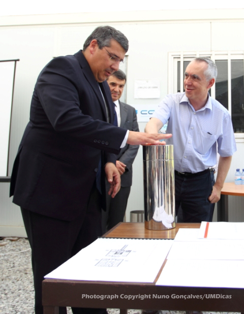 Imagem número 5 da galeria Lançamento da primeira pedra da biblioteca em Azurém