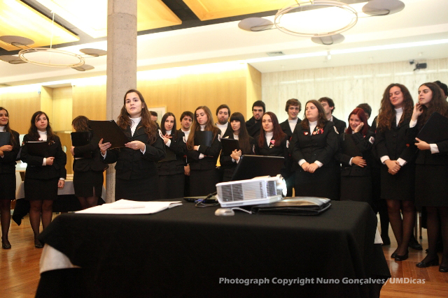 Imagem número 3 da galeria Tomada de posse direção Coro Académico