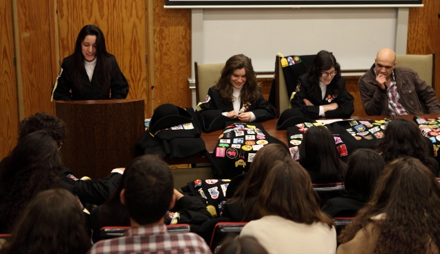 Imagem número 1 da galeria Tomada de posse Nucleo de Enfermagem