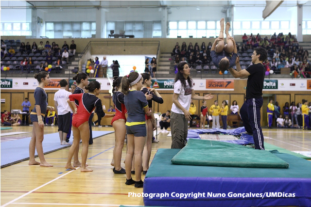 Imagem número 1 da galeria Desporto Escolar Ginástica