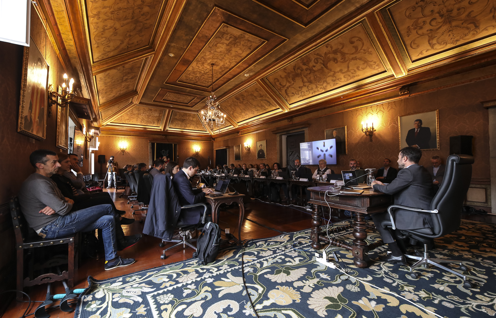 Imagem número 6 da galeria Audição candidato a Reitor: Pedro Arezes