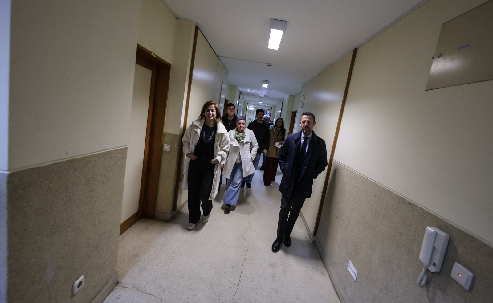 Imagem número 4 da galeria Reitor visita Residência de St Tecla