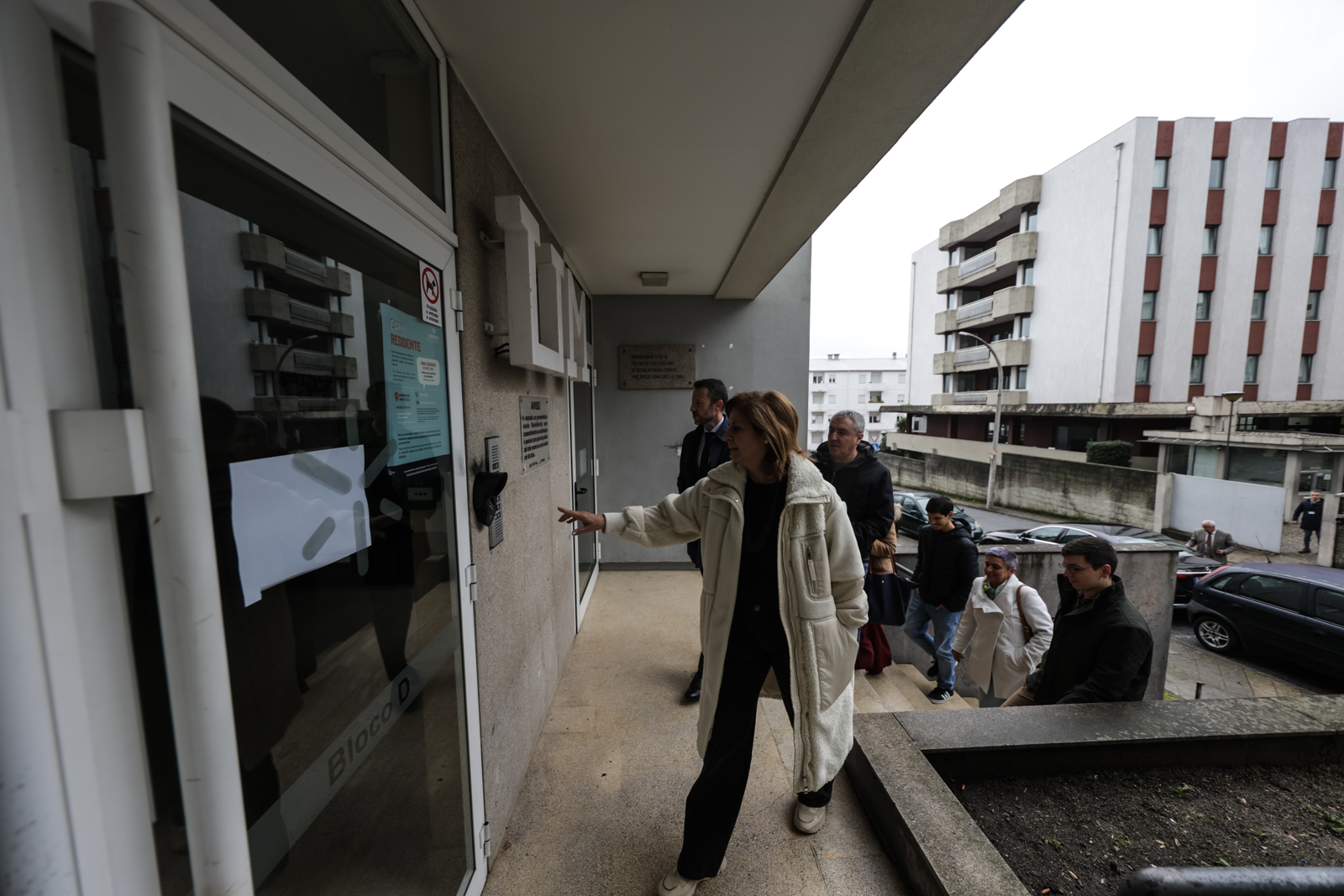Imagem número 5 da galeria Reitor visita Residência de St Tecla