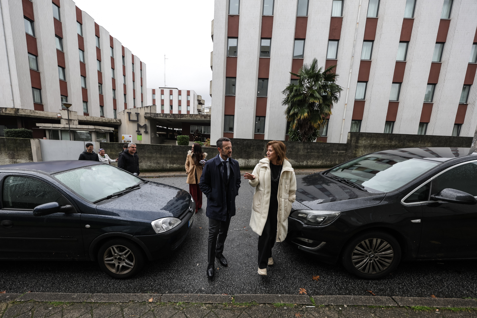 Imagem número 1 da galeria Reitor visita Residência de St Tecla