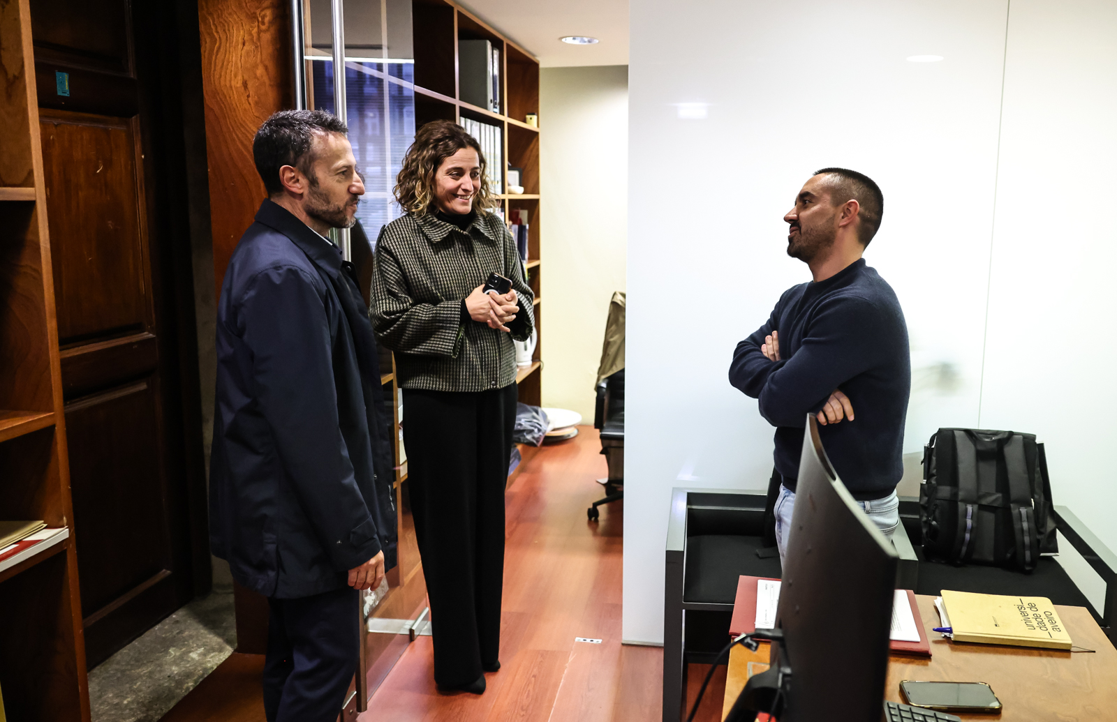 Imagem número 4 da galeria Reitor visita Pacinho e GCI