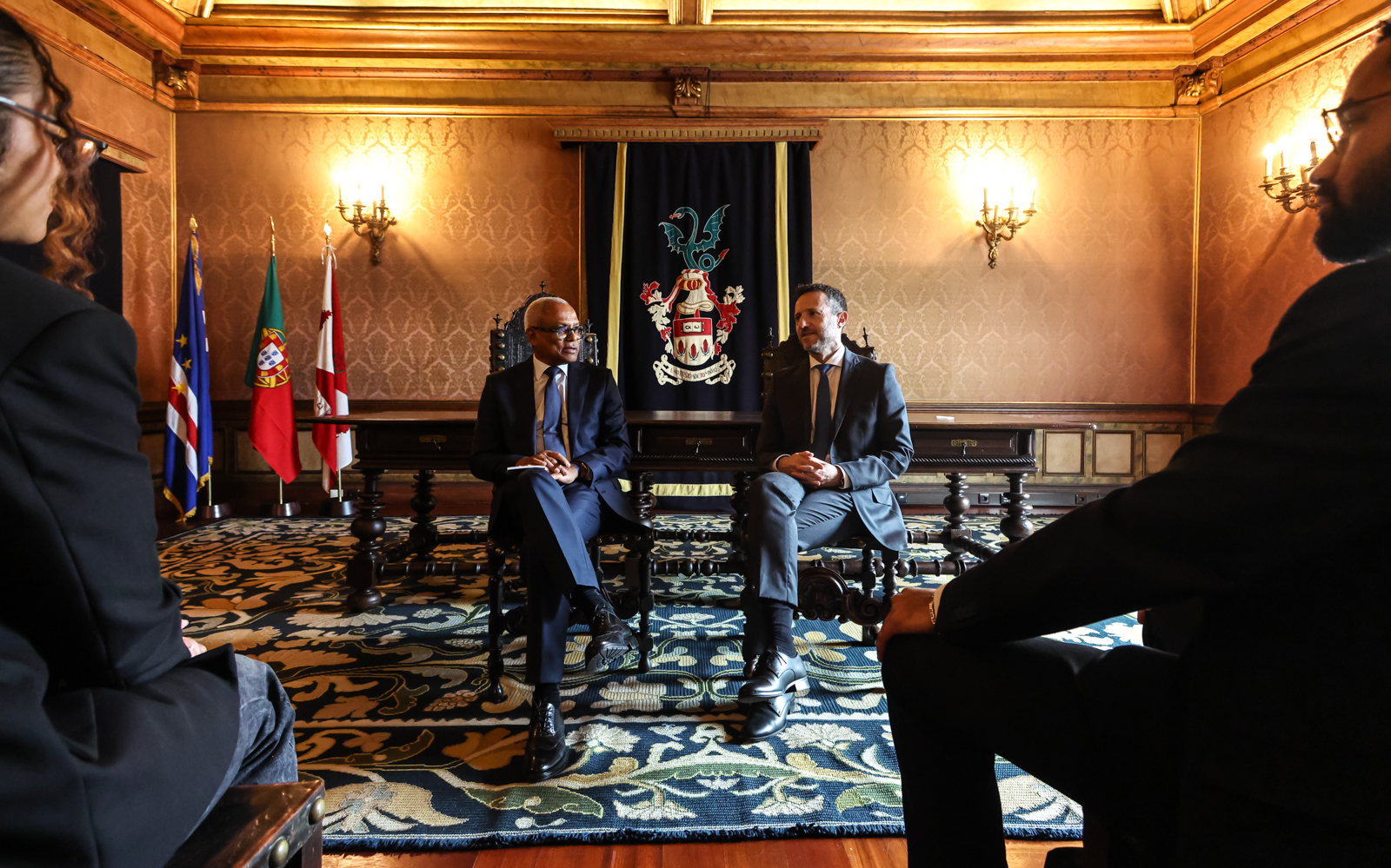 Imagem número 3 da galeria Presidente de Cabo Verde visita UMinho