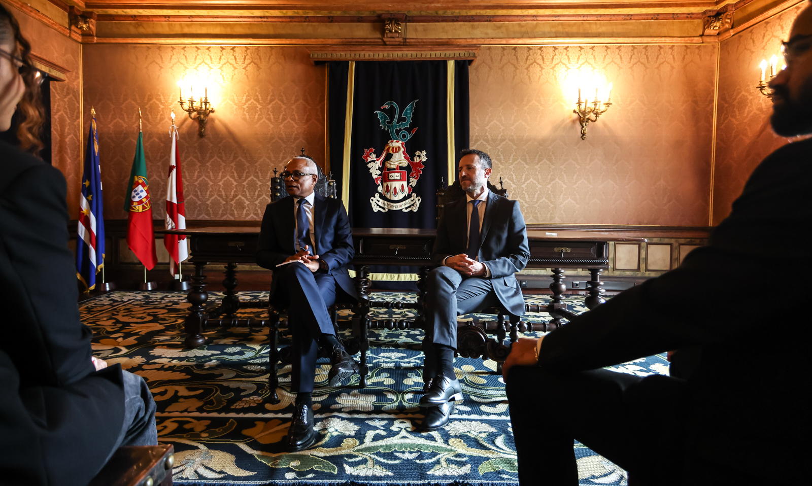 Imagem número 1 da galeria Presidente de Cabo Verde visita UMinho